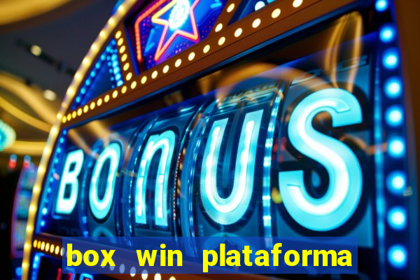 box win plataforma de jogos